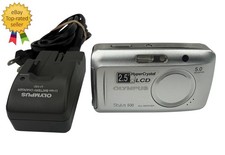 Olympus Stylus 500 Silver 5MP 2.5" LCD 3x Optical Zoom Portable Digital Camera