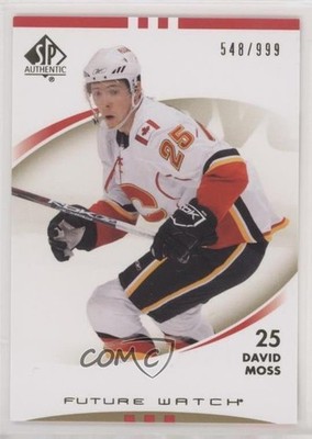 2007-08 SP Authentic Future Watch 548/999 Dave Moss David #167 Rookie RC 2u3