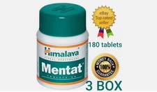 3 x Himalaya Mentat Herbal Ayurvedic 60 tablets Each free shipping