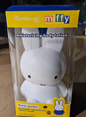 The Crème Shop Miffy Body Lotion-Flower Garden 11.4 fl oz/340 ml