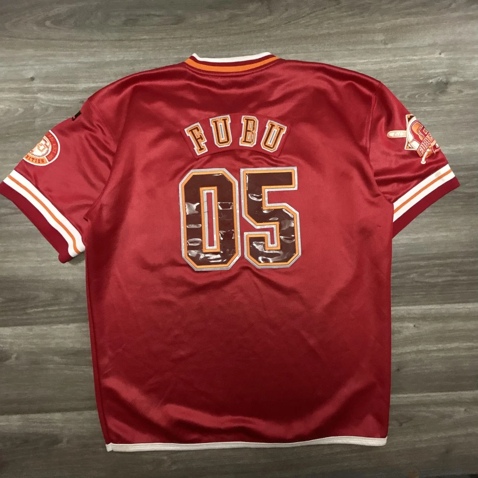 Camisa De Colección FUBU Para Hombres XL Roja Southside 05 Jersey Colección Deportiva Limitada Y2K Foto 2 de 4