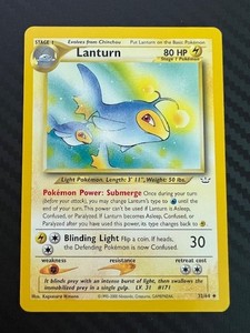 Lanturn Pokemon Card | eBay