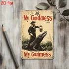 Vintage Tin Metal Sign Guinness Goddess Retro Pub Decor 8x12