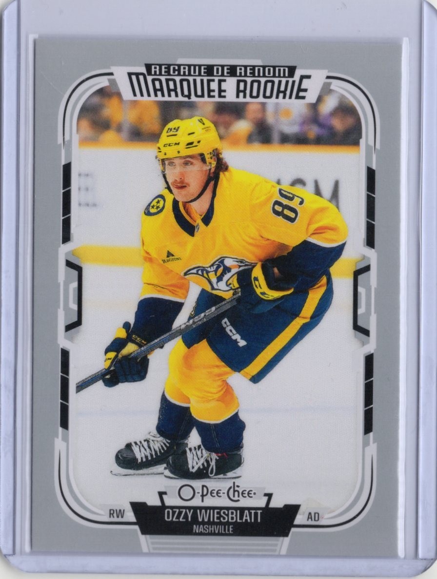 NHLカード 2025-26 OPC Marquee Rookie #570 Ozzy Wiesblatt - Nashville