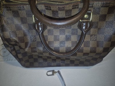 Louis Vuitton Speedy 30-Reißverschluss defekt mit Schloss 2 Schlüssel, Rechnung