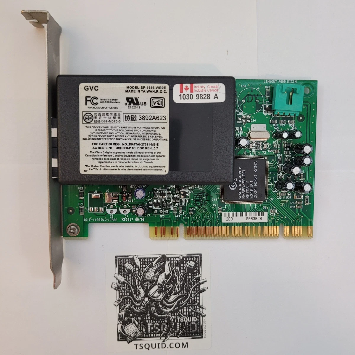 Voice Modem Unbranded Fax Modem Cards USR5638 56K PCI Express