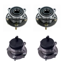 Timken Front & Rear Wheel Bearing & Hub Kit for Santa Fe Sorento Veracruz FWD