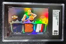SGC 8 2007 AL HORFORD 1/1 PLATINUM ROOKIE RC TOPPS TRIPLE THREADS PATCH S148