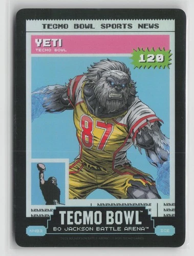 Bo Jackson Battle Arena Ice Tecmo News Yeti / Travis Kelce #N493