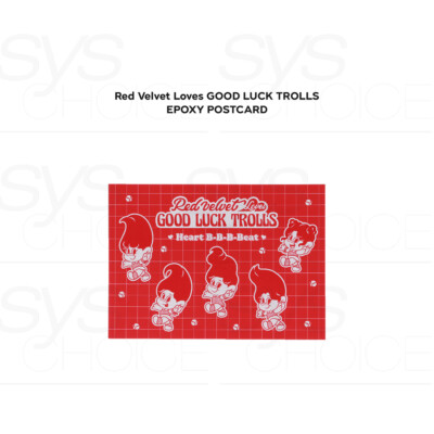 Red Velvet Loves GOOD LUCK TROLLS OFFICIAL MERCHADISE MD +