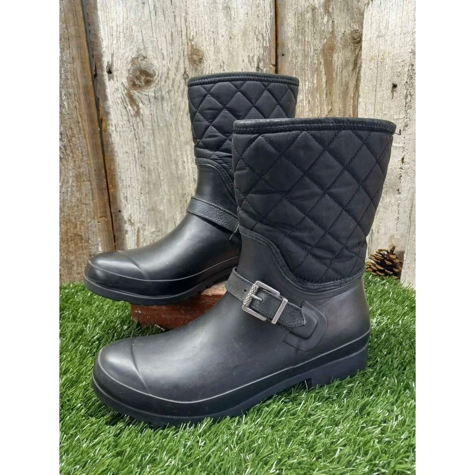Sperry quilted rain boots deals
