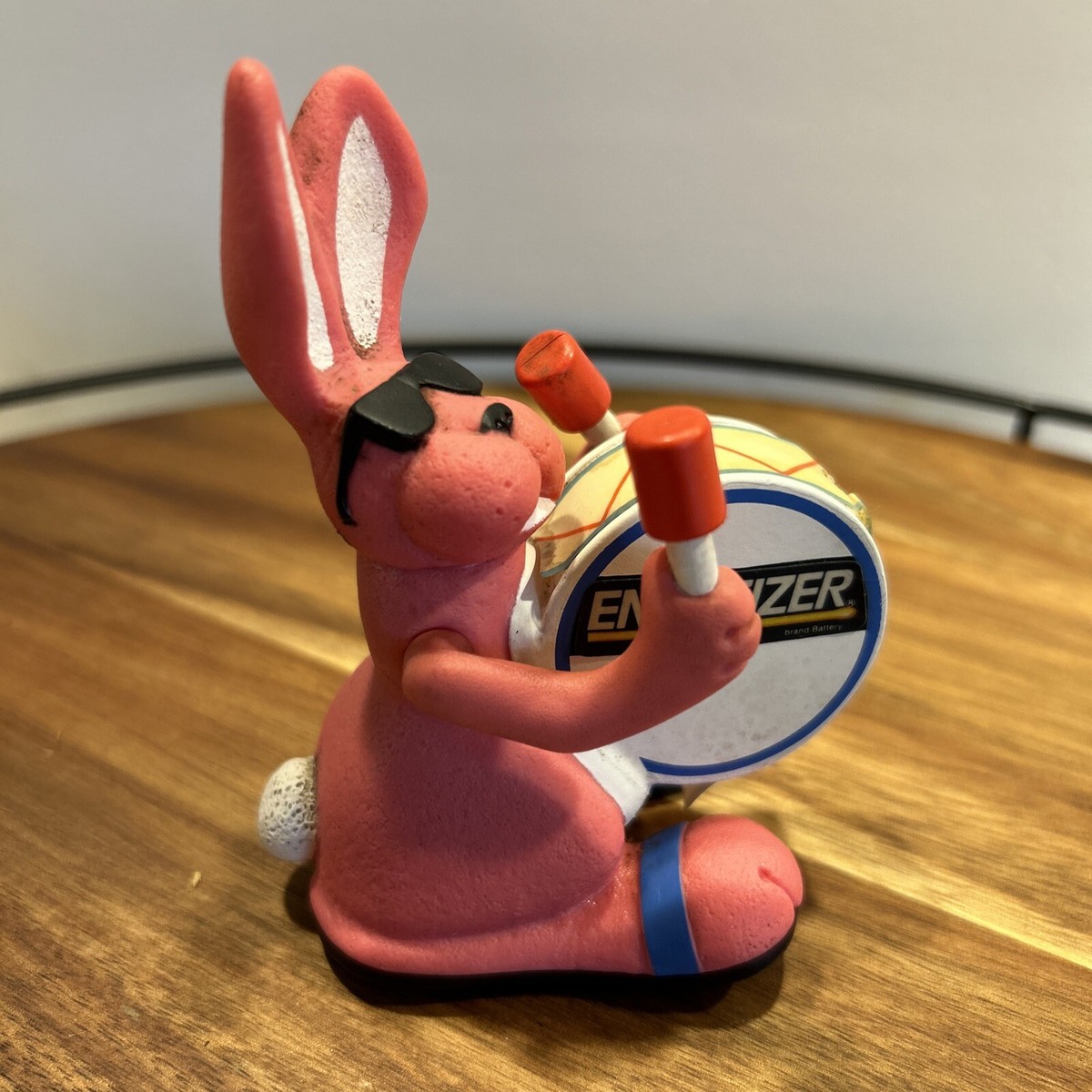Bunny BJ-50 バーニー J-45model Vintage 90's Pink Energizer Bunny EB Squeeze Light Toy 4