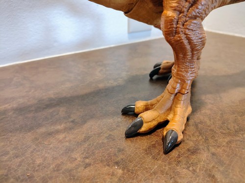 JURASSIC WORLD STOMP AND STRIKE TYRANNOSAURUS T-REX DINOSAUR FIGURE W/SOUND - Picture 4 of 8