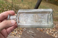 3913, Rheumatism Remedy Medicine Bottle 