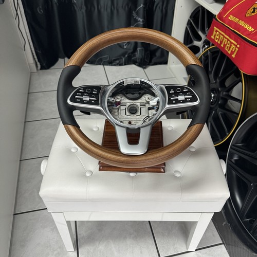 Mercedes-Benz Volante In Legno VA2 Noce Naturale Opaco W463 W167 - Foto 13 di 13