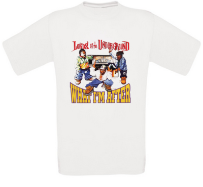 T-shirt Hip Hop Lords Of The Underground - Toutes Tailles - Noir - Neuf Sans étiquettes