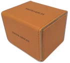 Docsmagic.com Premium Magnetic Sideflip Box 100 Gold + Deck Divider - MTG - PKM -