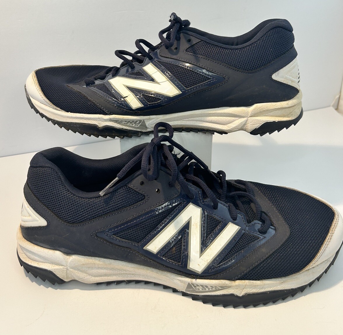 SAOLA NEW BALANCE T4040NB3 SCARPE RUNNING UOMO TAGLIA 12 5 LACCI CRAVATTA NAVY