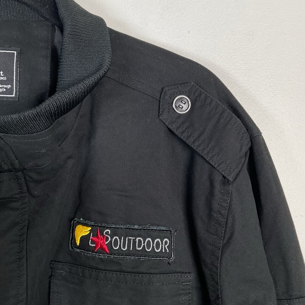 TACVASEN Men’s Retro Cargo Full Zip Jacket Size Large NWT