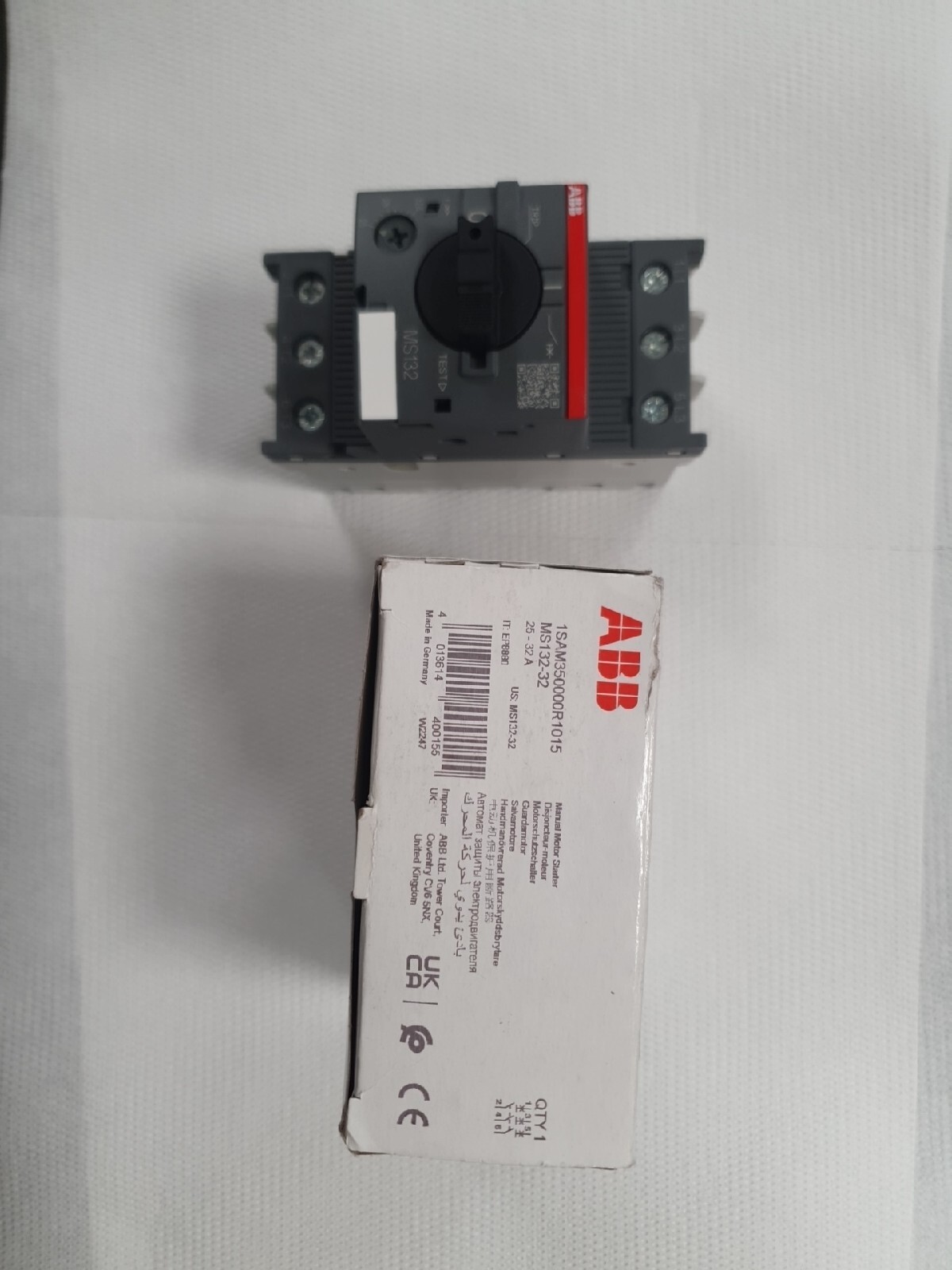 EP 888 0 1SAM350000R1015 32A CIRCUIT BREAKER THERMAL PROTECT SAVE POWER 25KA