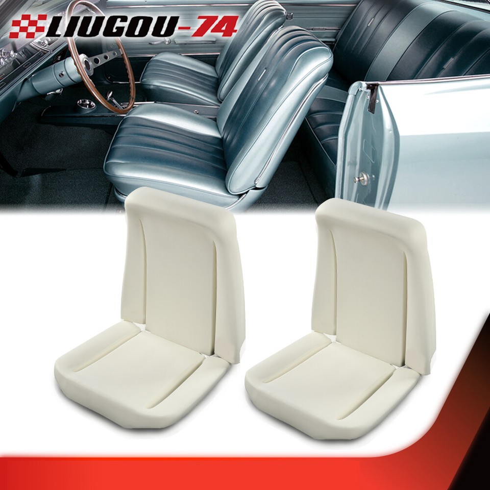 Fit For 1966-1972 GM New Bucket Seat Foam Bun Cushion Front Upper ...