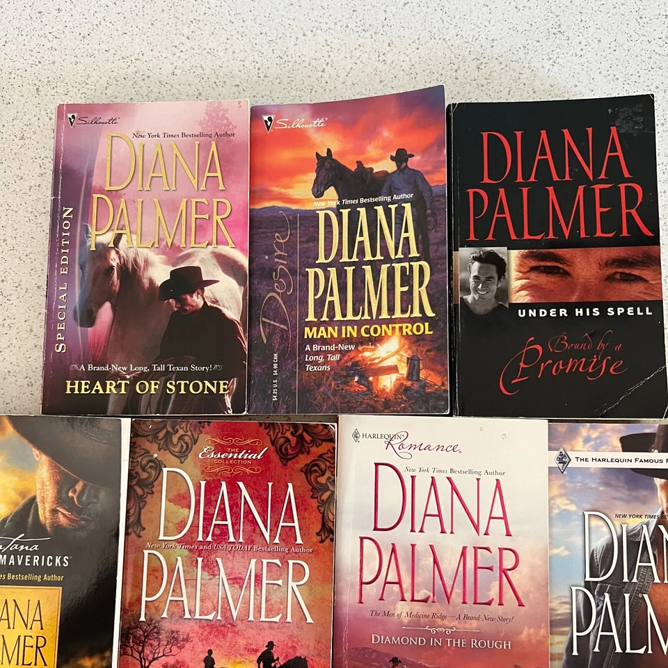 Lot of 7 Diana Palmer Historical Western Contemporary Romance Paperback Books - Image 2 of 4