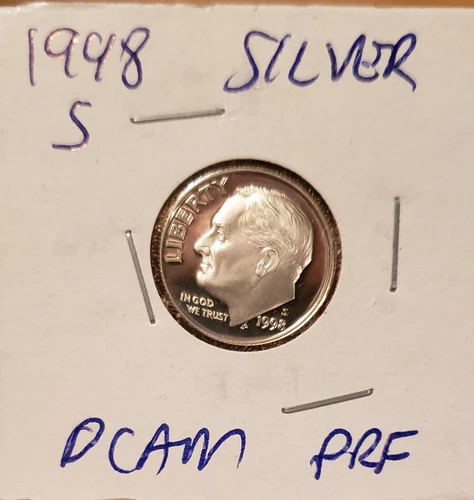 1998S Silver Proof Dime DCam...Combined Shipping