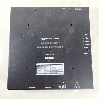 Crestron DM Room Controller DM-RMC-Scaler-C Receiver