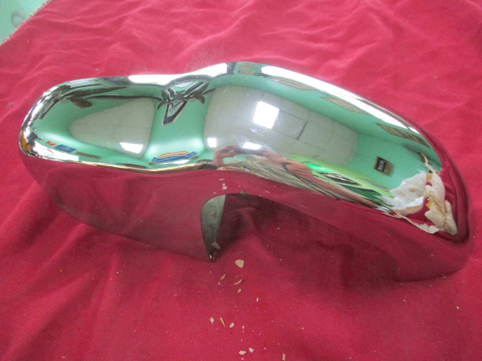 Rolls Royce Corniche, Bentley T, RH front, LH rear bumper overrider UR13534, NOS