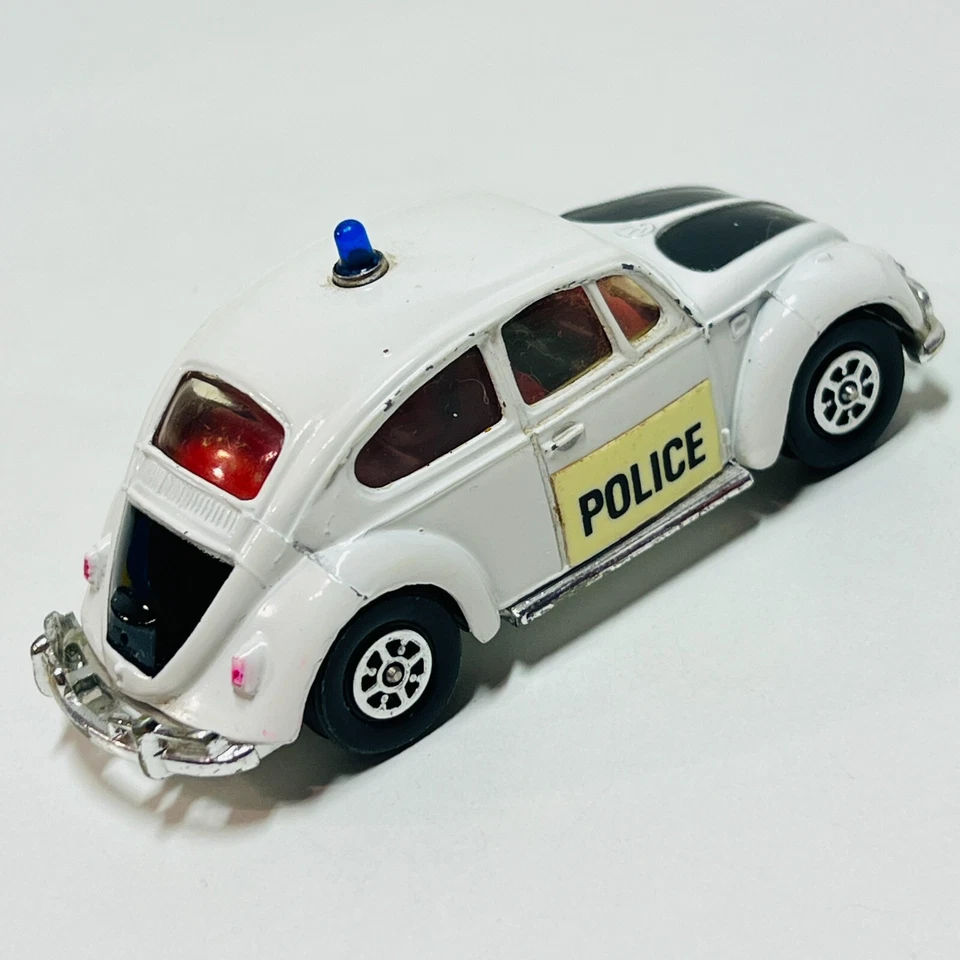 Corgi Toys - Whizzwheels - Police Volkswagen 1200 Saloon - 9 cm lang - GUT #3359 - Bild 3 von 4