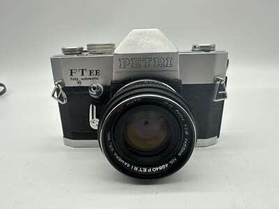 Vintage PETRI FT EE Fully Automatic 35mm SLR Camera With Petri
