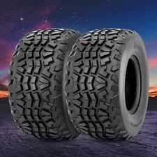 Upgrade Set 2 23x11-10 ATV Tires 23x11x10 Golf Cart 6PR Heavy Duty Replacement