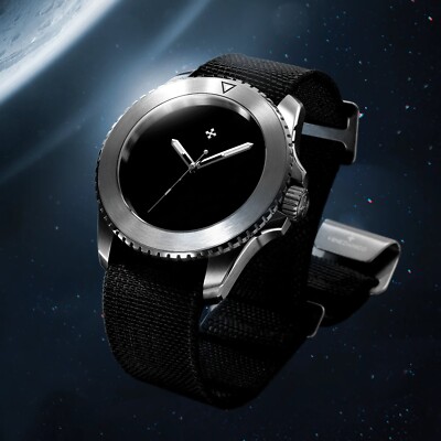 VENEZIANICO NEREIDE Ultrablack 3921510 Musou Black Dial Stainless
