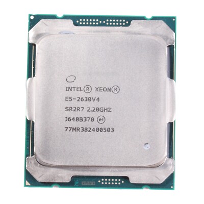 Intel Xeon E5-2630 v4 SR2R7 2.20GHz 10-Core CPU (Used) - LGA 2011-3 - J648B370