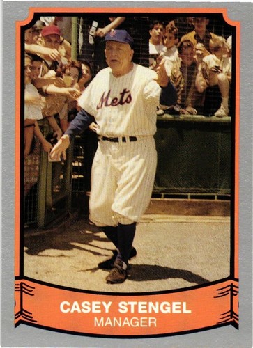Casey Stengel 1989 Pacific New York Mets Baseball Trading Card - Bild 1 von 4