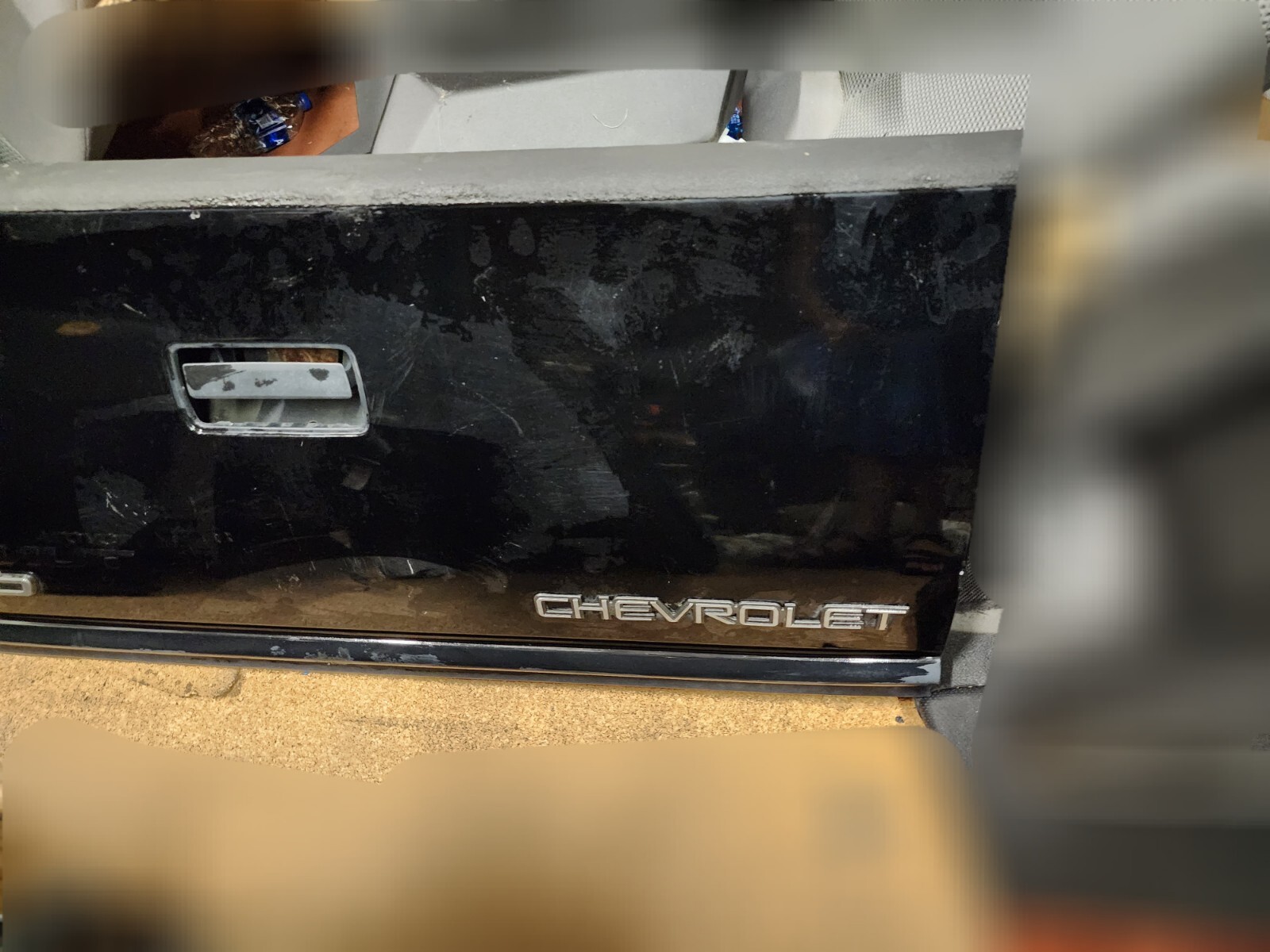 Chevy S10 Tailgate TAIL GATE Liftgate Lift Gate Black SIDESTEP step