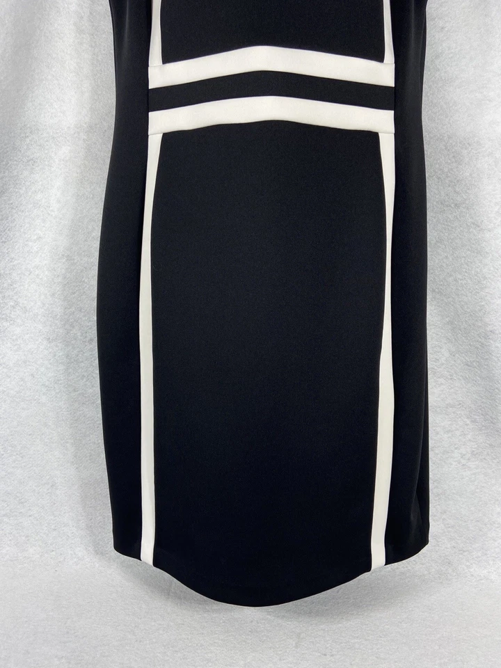Vestido para mujer Calvin Klein 14W negro funda sin mangas buceo nuevo sin etiquetas Foto 2 de 4