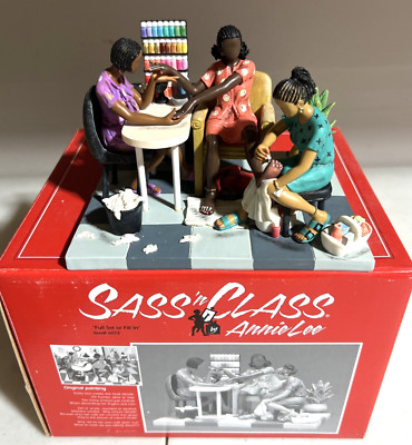 Sass 'n Class Annie Lee '' Full Set or Fill in'' Figurine Mint in Box
