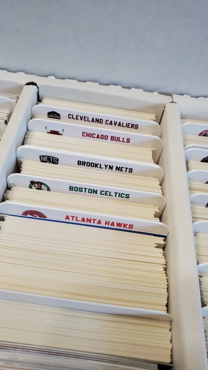30) STANDARD Sports Card Dividers with 30 FREE NBA Teams Logos