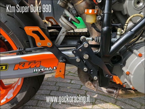 REARSETS ADJUSTABLE PEGS KTM SUPER DUKE 990 SUPERDUKE - Foto 6 di 8