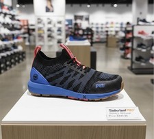 Timberland PRO Radius Mujer Zapatillas de Trabajo Sin Cordones Compuesto Puntera de Seguridad Negras