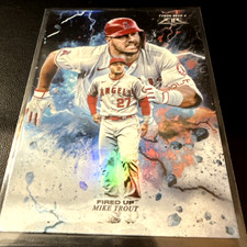 Mike Trout 2022 Fired Up FiR Tyson Beck X  Special