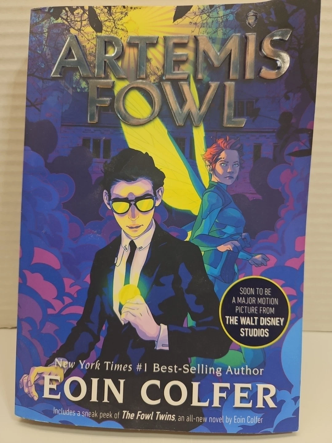 Artemis Fowl Book by Eoin Colfer Walt Disney Studios NYT #1 Best-selling Author