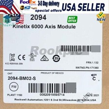 Allen-Bradley 2094-BM02-S Integrated Axis Module 15A Servo Drive US Free Tax