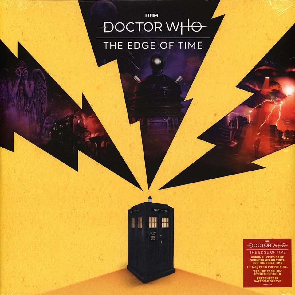 Doctor Who - The Edge Of Time Soundtrack Red & Purple  (2021 - UK - Original) - Bild 2 von 3