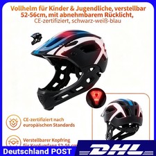 Vollhelm für MTB & BMX Kinder, 52-56cm, abne...