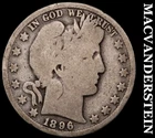 1896-O Silver Barber Half Dollar-Semi Key Better Date No Reserve #i4602