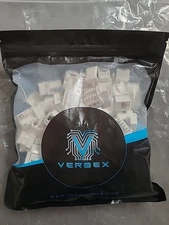 50 RJ45 Cat6 Cat-6  Keystone Jack Verbex WHITE 