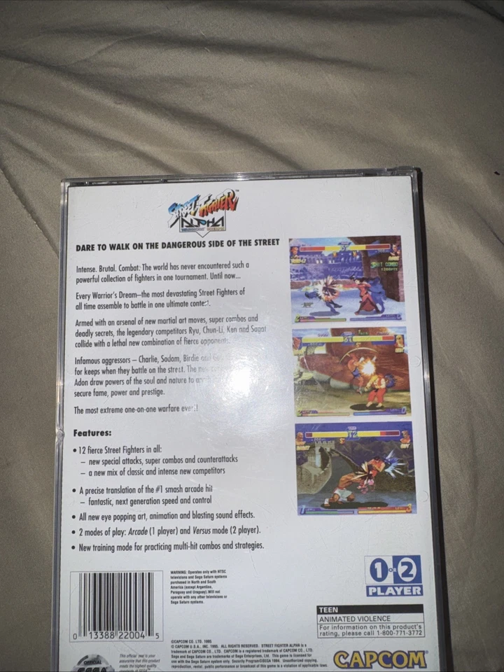 Street Fighter Alpha: Warriors' Dreams (Sega Saturn, 1996) - Image 4 of 4