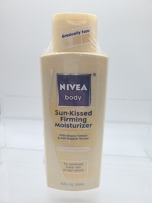 Nivea Sun Kissed Firming Moisturizer Lotion Soft Tanner Light Medium Skin HTF